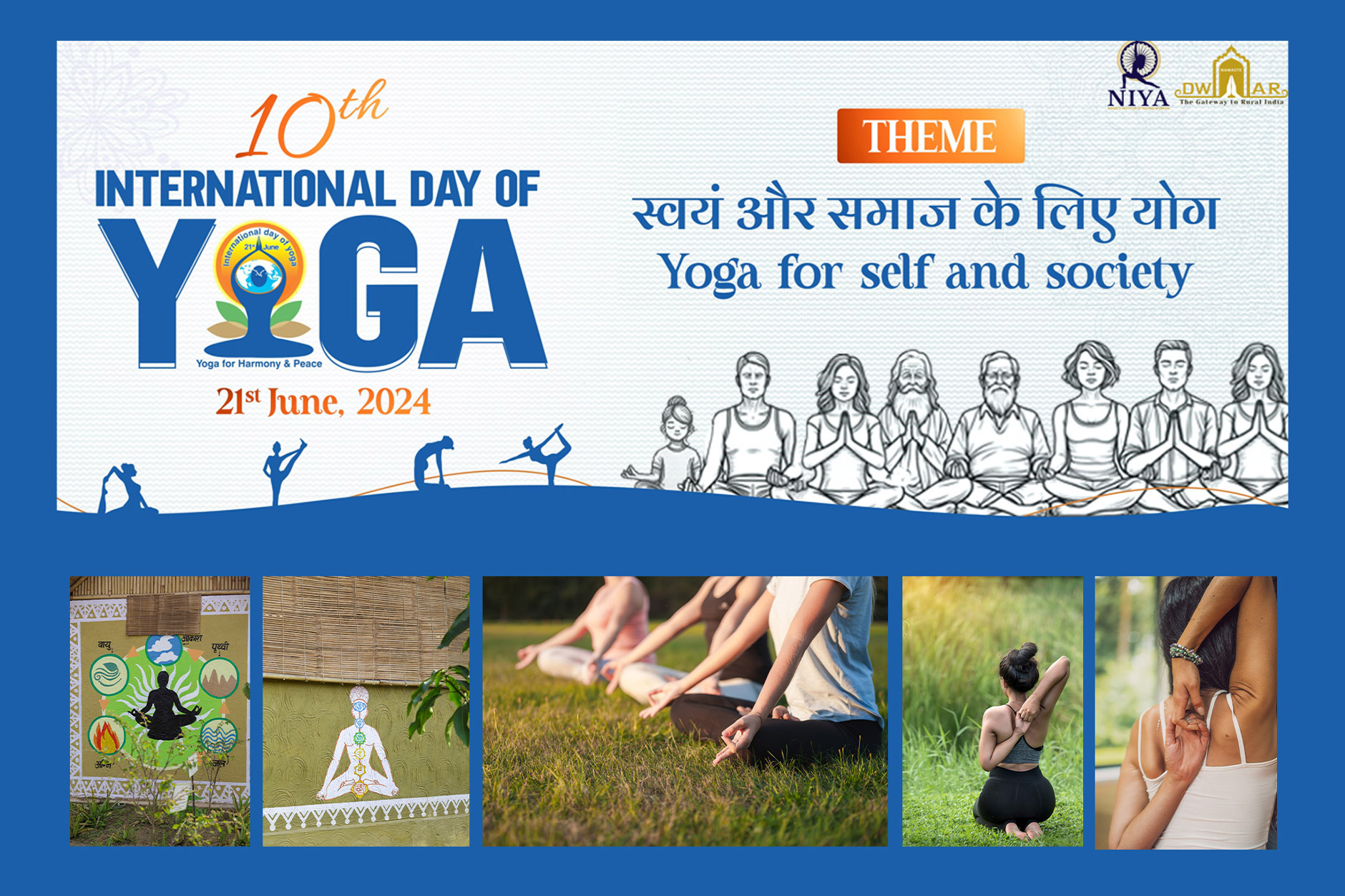 International Yoga Day Celebrations at Namaste Dwaar