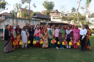 Namaste Dwaar team Women's Day group celebration